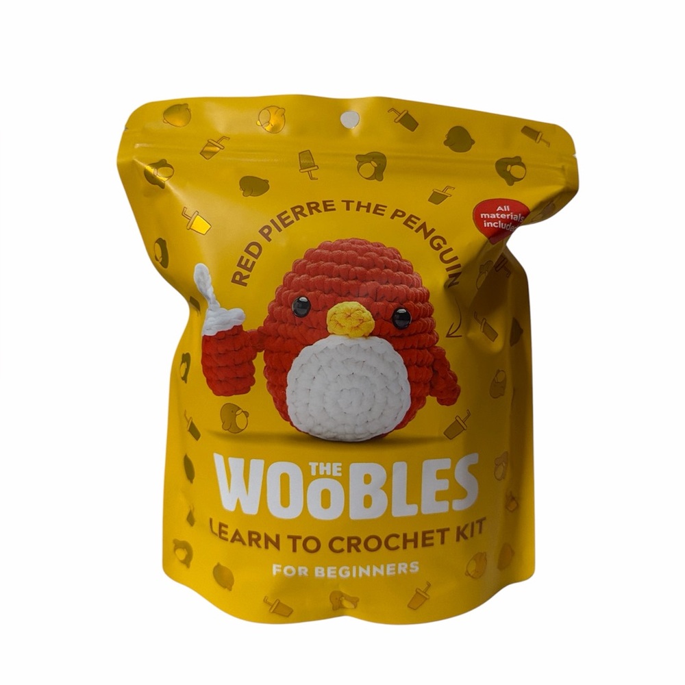 The Woobles McDonald’s Exclusive Crochet Kit Limited Edition Pierre The Penguin